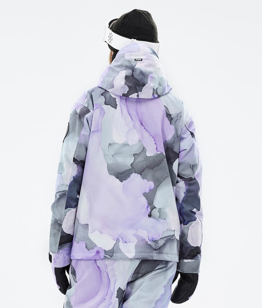 Dope Blizzard W Full Zip Snowboardjacke Damen Lila | 691-ANVHWR