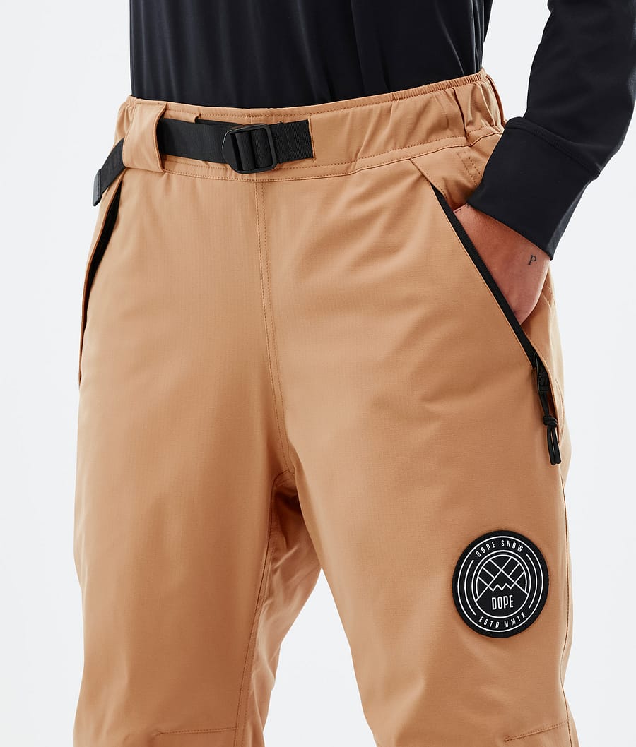 Dope Blizzard W Snowboardhosen Damen Khaki Gelb | 724-ZXNFEV