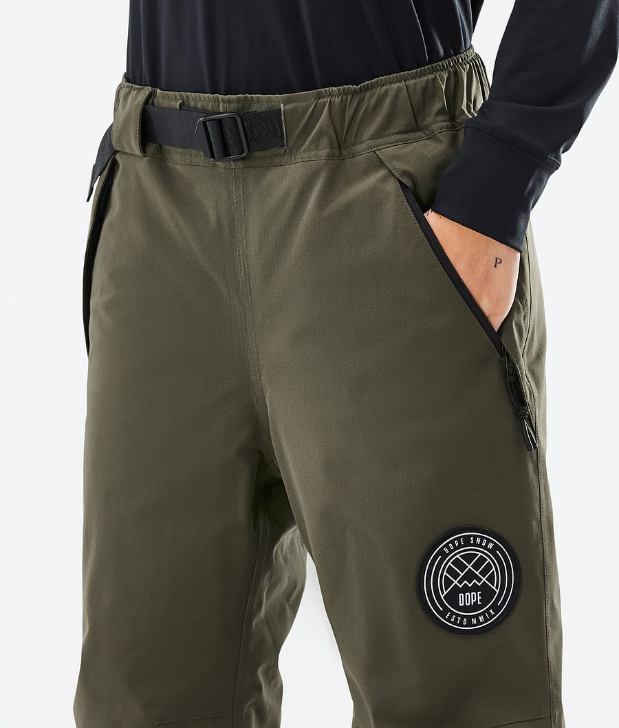 Dope Blizzard W Snowboardhosen Damen Olivgrün Grün | 791-ULAIEM