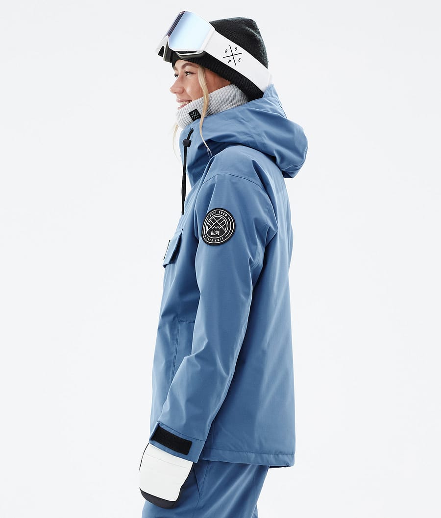 Dope Blizzard W Snowboardjacke Damen Blau Grau | 704-RPKGOU