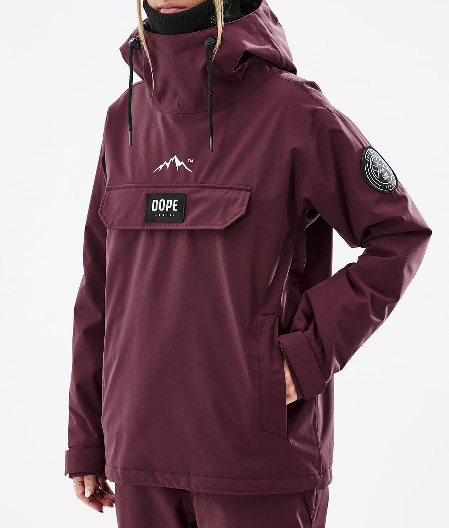 Dope Blizzard W Snowboardjacke Damen Bordeaux | 473-ABKNFU