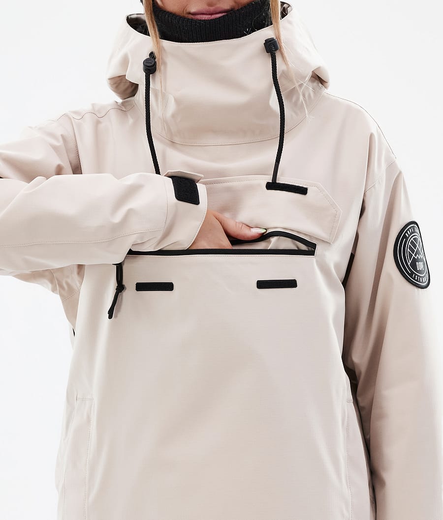 Dope Blizzard W Snowboardjacke Damen Braun | 273-QEBDAT
