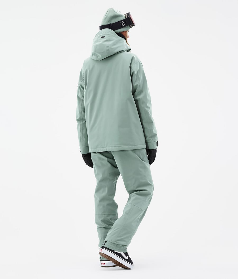 Dope Blizzard W Snowboardjacke Damen Grün | 257-YZHLUT