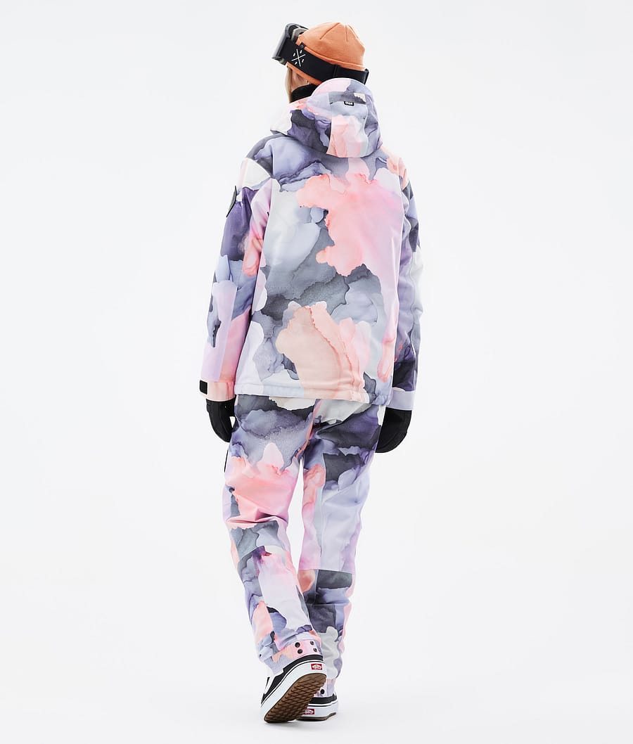 Dope Blizzard W Snowboardjacke Damen Mehrfarbig Rosa | 593-VWRGDF