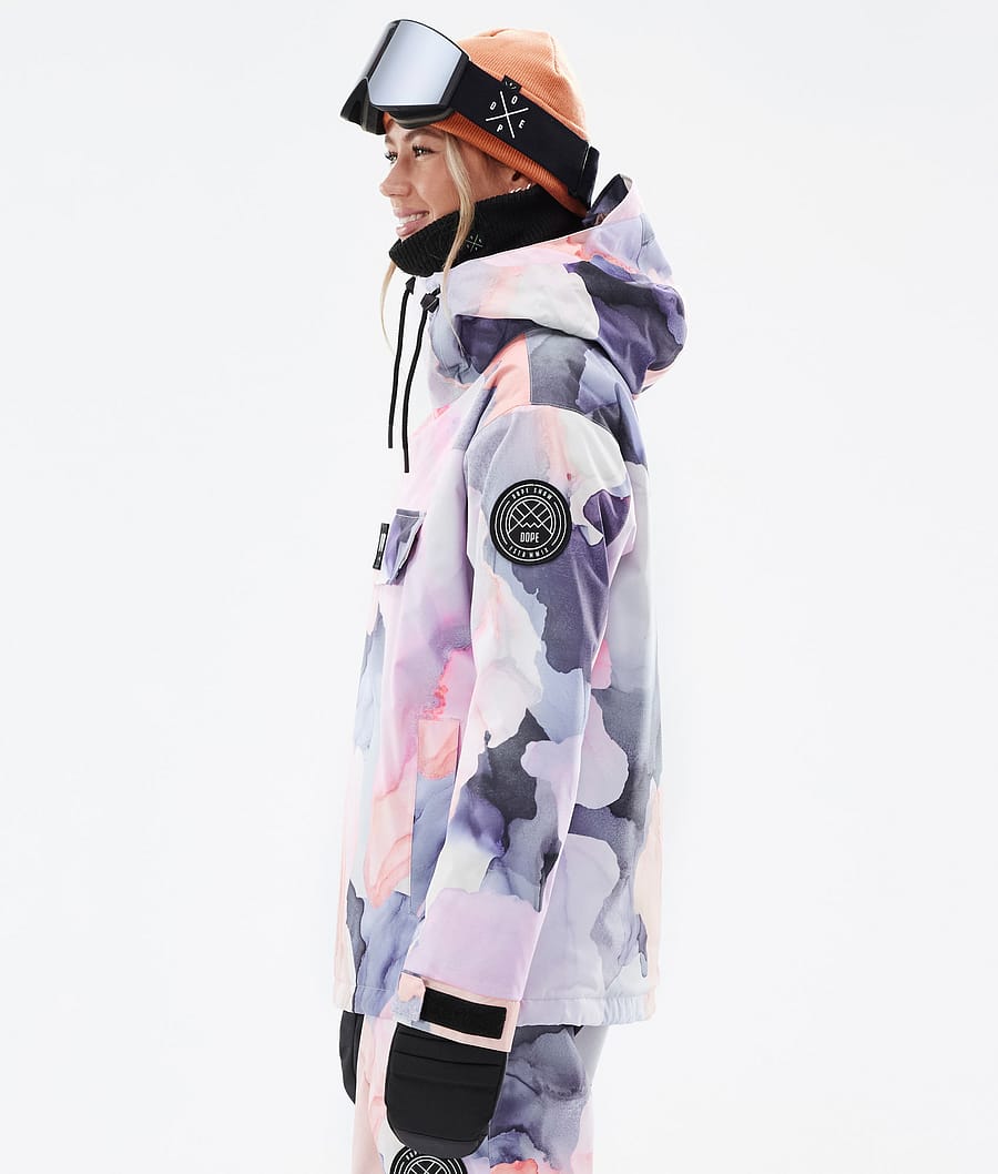 Dope Blizzard W Snowboardjacke Damen Mehrfarbig Rosa | 593-VWRGDF