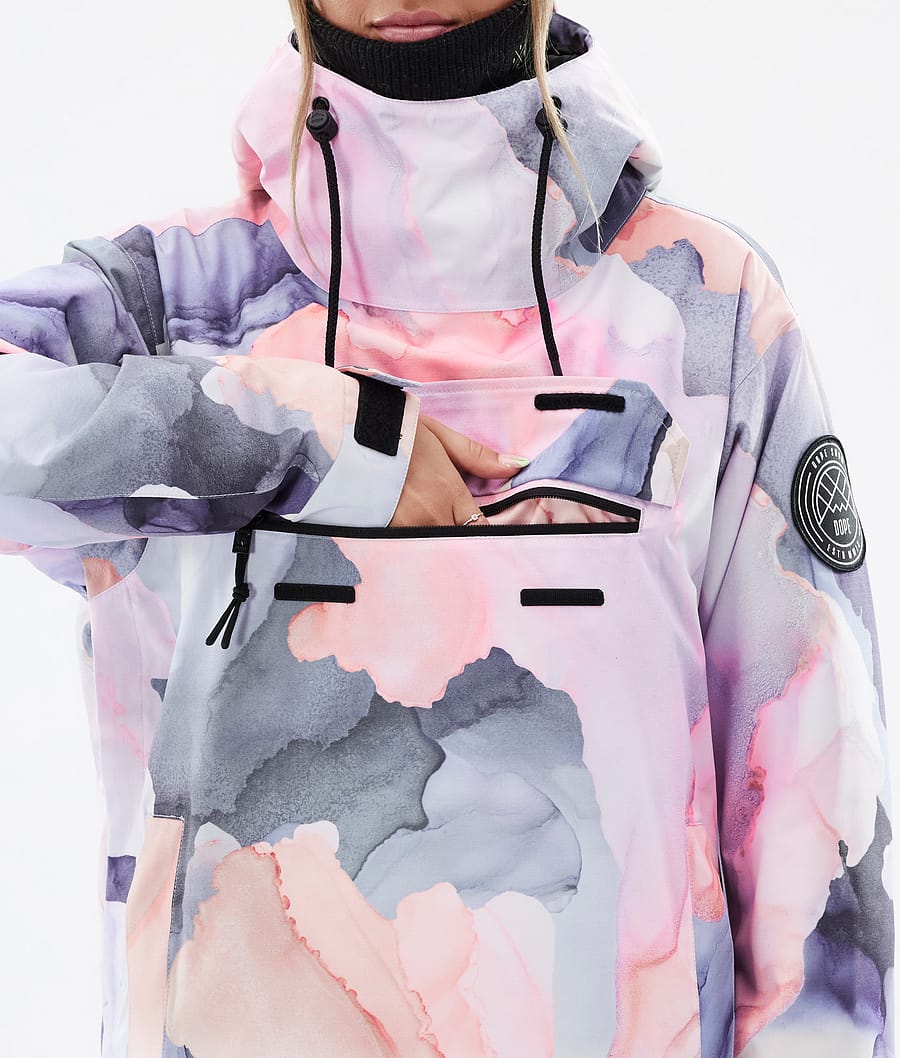 Dope Blizzard W Snowboardjacke Damen Mehrfarbig Rosa | 593-VWRGDF