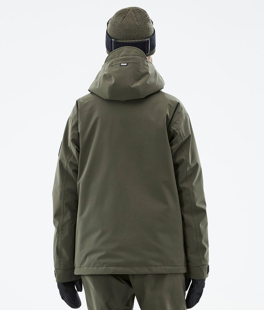 Dope Blizzard W Snowboardjacke Damen Olivgrün Grün | 852-ZOSVPY