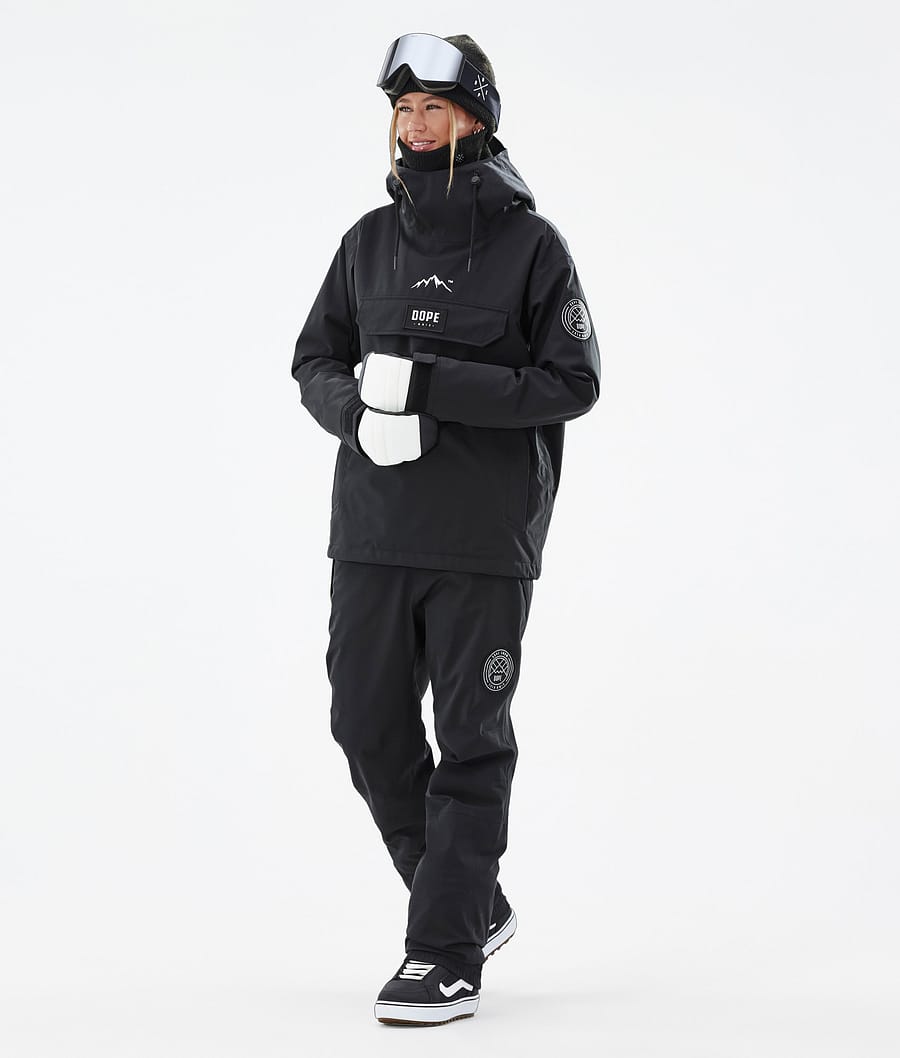 Dope Blizzard W Snowboardjacke Damen Schwarz | 410-VXKATM