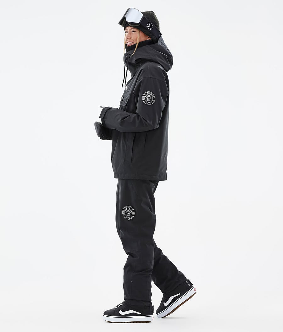 Dope Blizzard W Snowboardjacke Damen Schwarz | 410-VXKATM