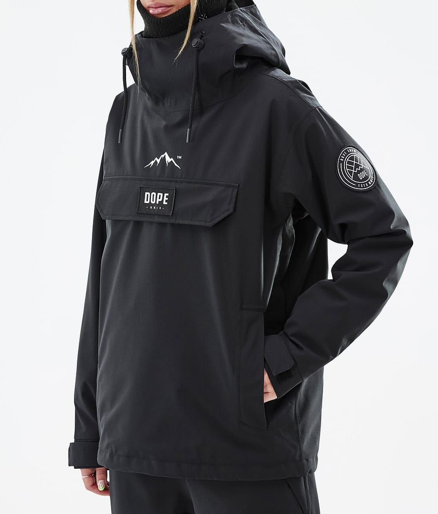 Dope Blizzard W Snowboardjacke Damen Schwarz | 410-VXKATM