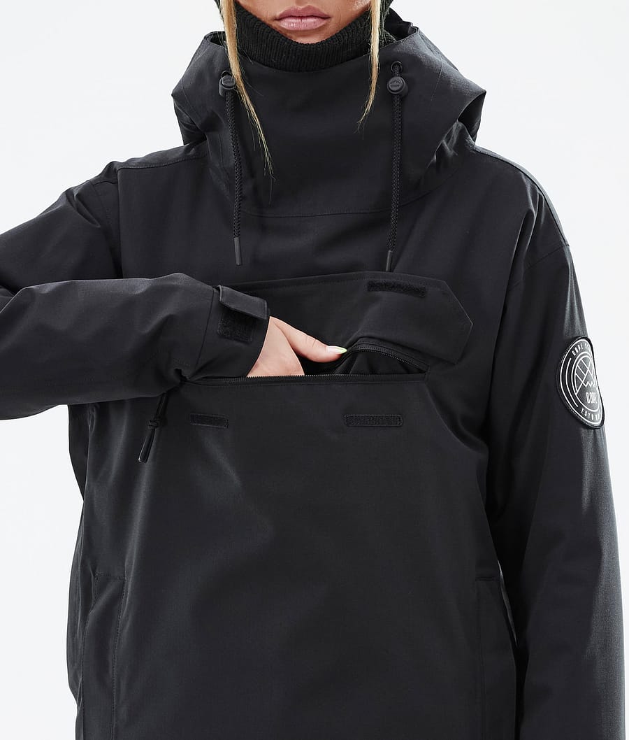 Dope Blizzard W Snowboardjacke Damen Schwarz | 410-VXKATM