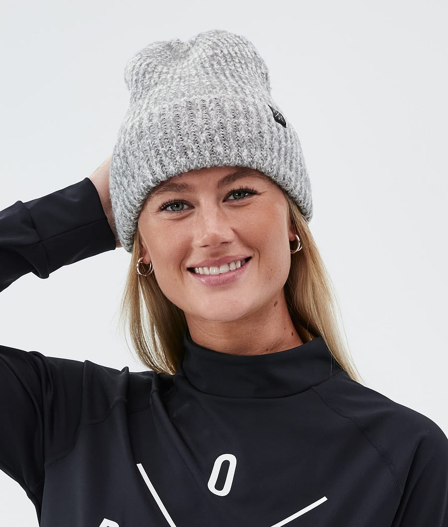Dope Chunky Mütze Damen Grau | 087-OSCXVU