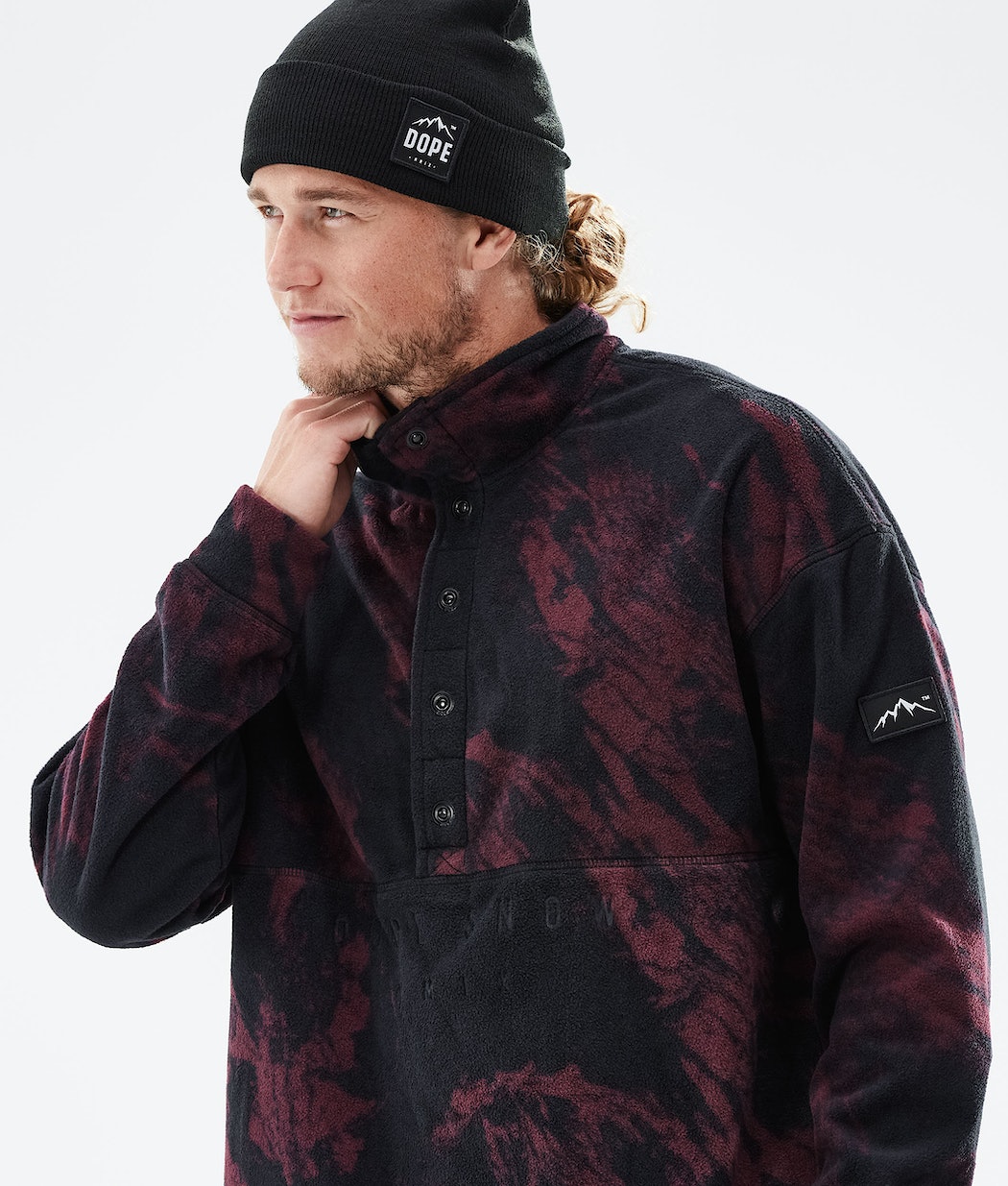 Dope Comfy Fleecepullover Herren Bordeaux | 258-AFMXPR