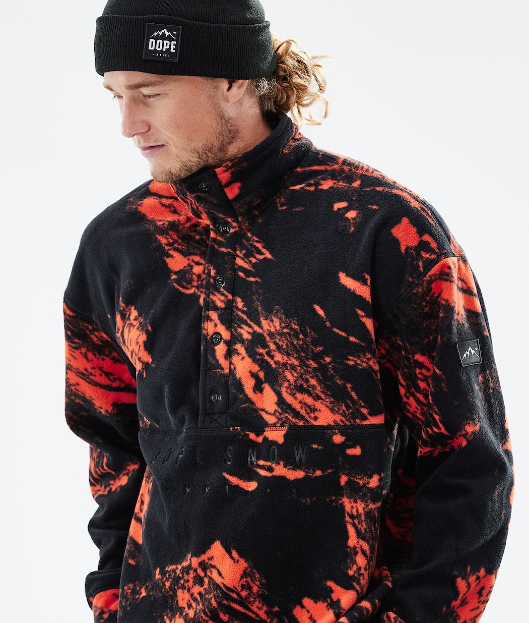 Dope Comfy Fleecepullover Herren Orange | 180-BKUPYX