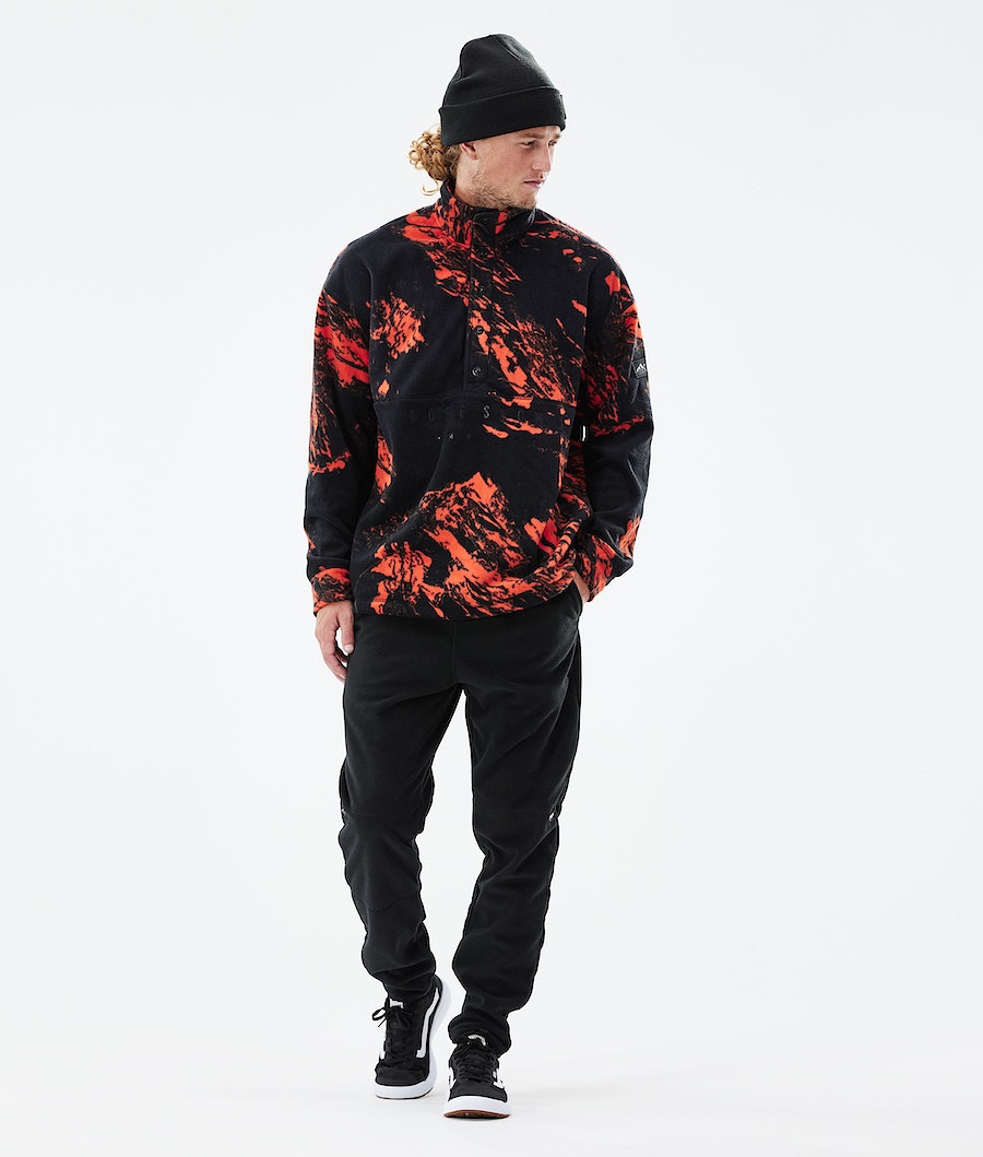 Dope Comfy Fleecepullover Herren Orange | 180-BKUPYX