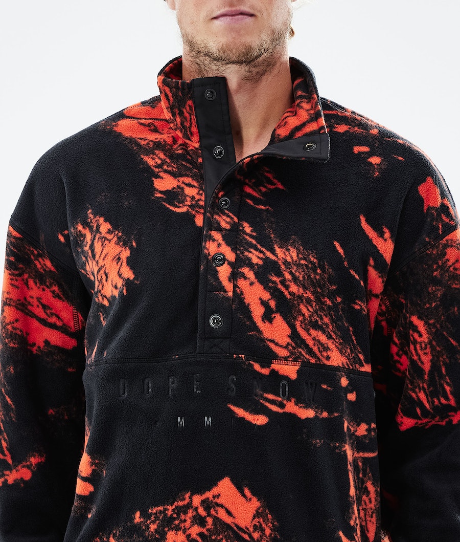 Dope Comfy Fleecepullover Herren Orange | 180-BKUPYX