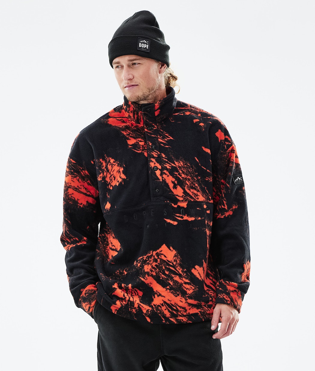 Dope Comfy Fleecepullover Herren Orange | 180-BKUPYX