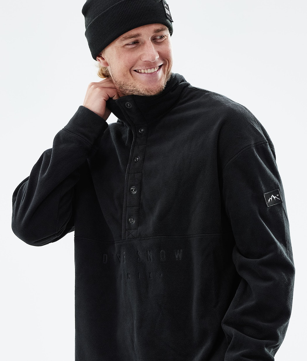 Dope Comfy Fleecepullover Herren Schwarz | 583-SDHBCQ