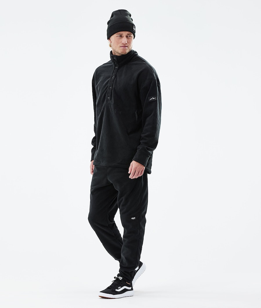 Dope Comfy Fleecepullover Herren Schwarz | 583-SDHBCQ