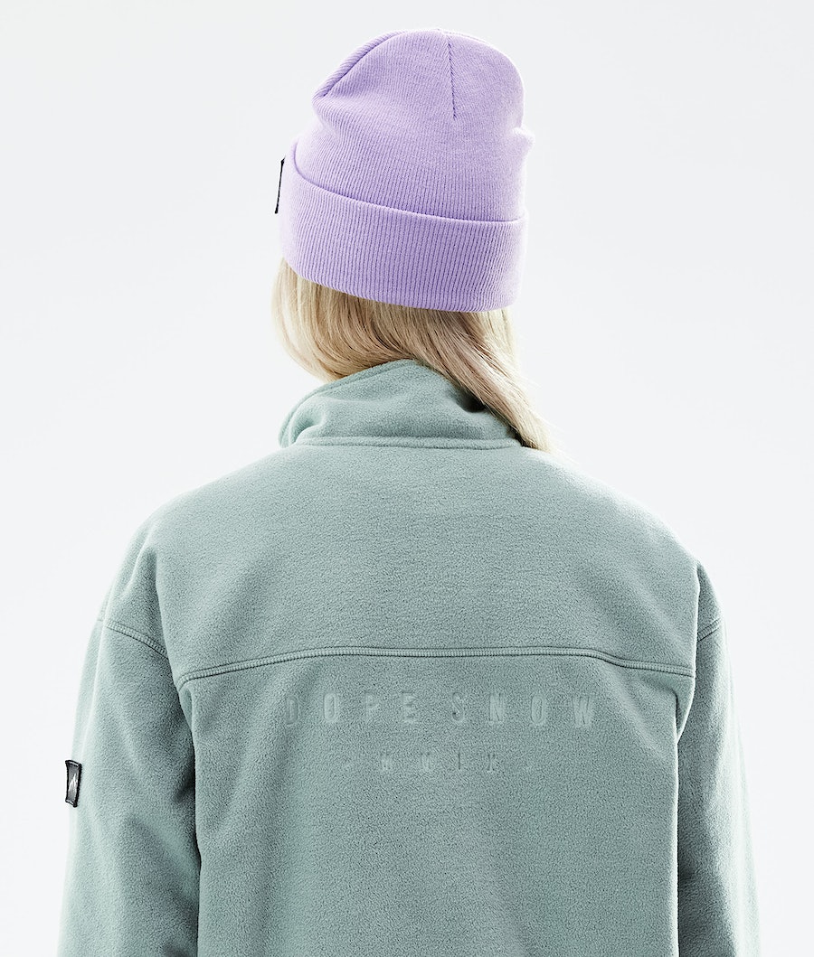 Dope Comfy W Fleecepullover Damen Grün | 972-OFIACL