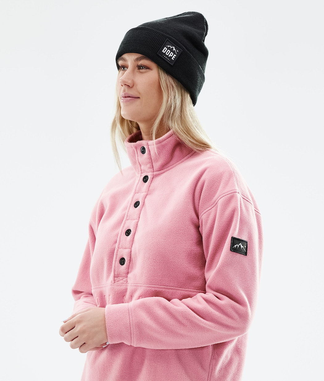 Dope Comfy W Fleecepullover Damen Rosa | 276-PDVMYX