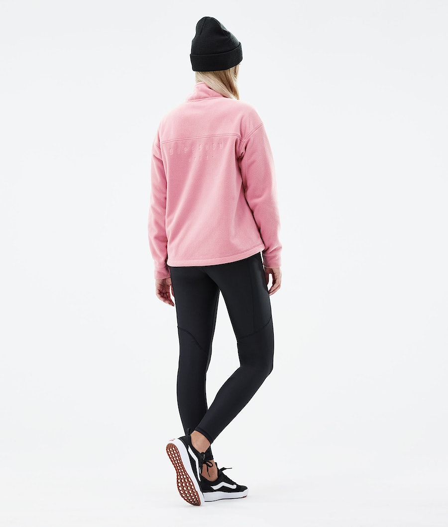 Dope Comfy W Fleecepullover Damen Rosa | 276-PDVMYX