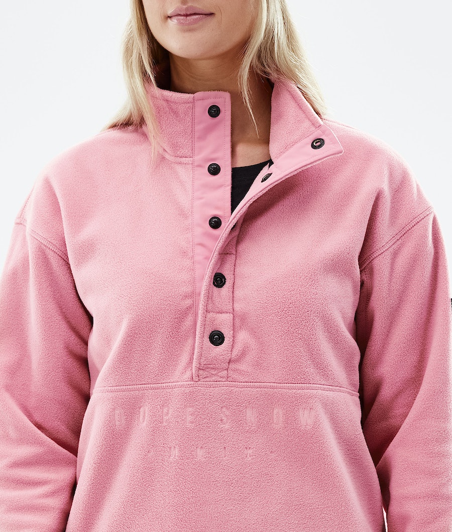 Dope Comfy W Fleecepullover Damen Rosa | 276-PDVMYX