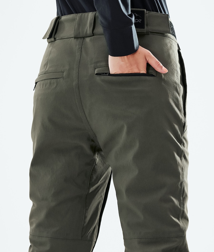 Dope Con W 2021 Snowboardhosen Damen Olivgrün Grün | 902-ZORBSU