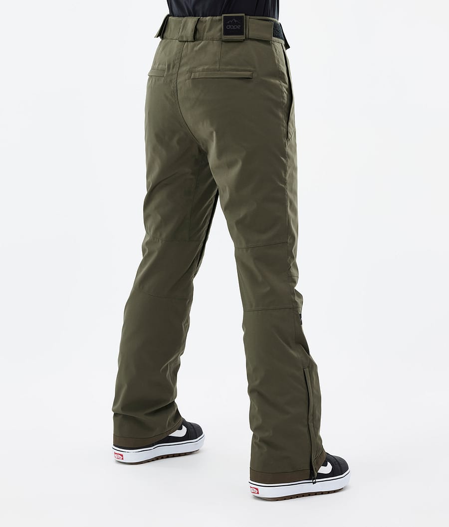 Dope Con W Snowboardhosen Damen Olivgrün Grün | 908-AUWNJX
