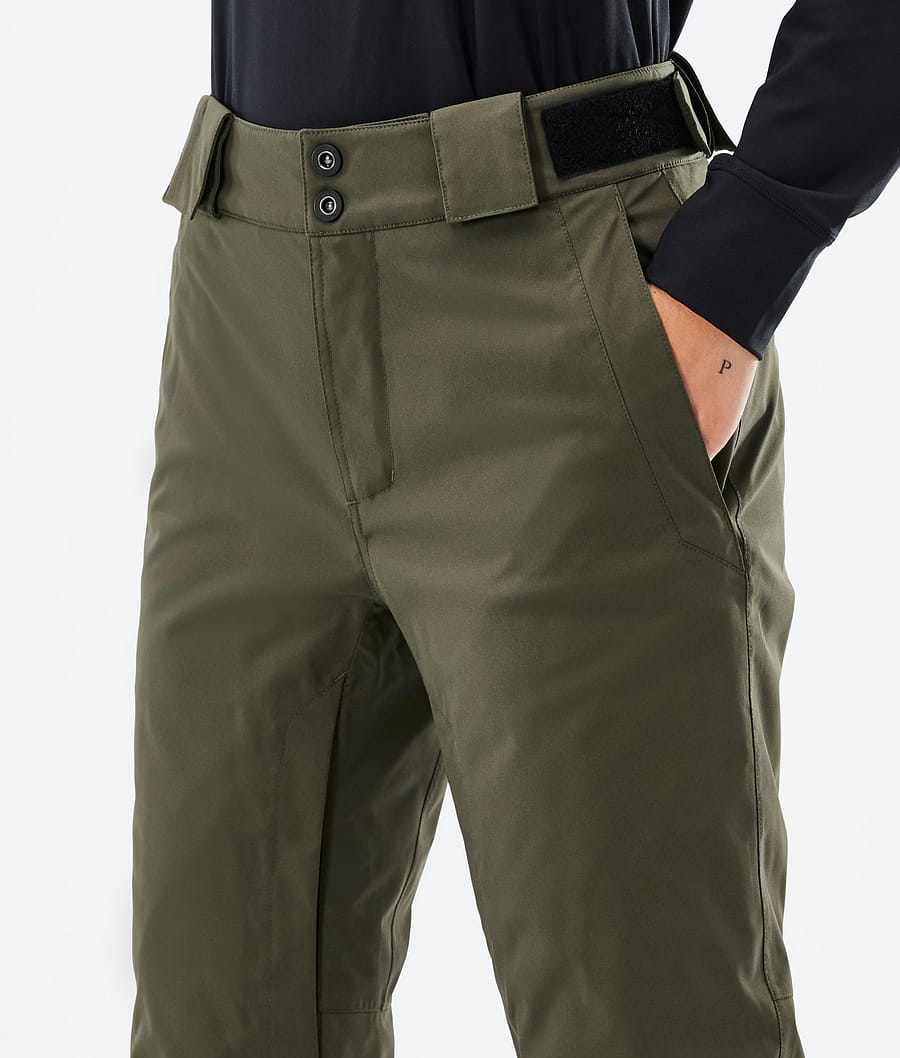 Dope Con W Snowboardhosen Damen Olivgrün Grün | 908-AUWNJX