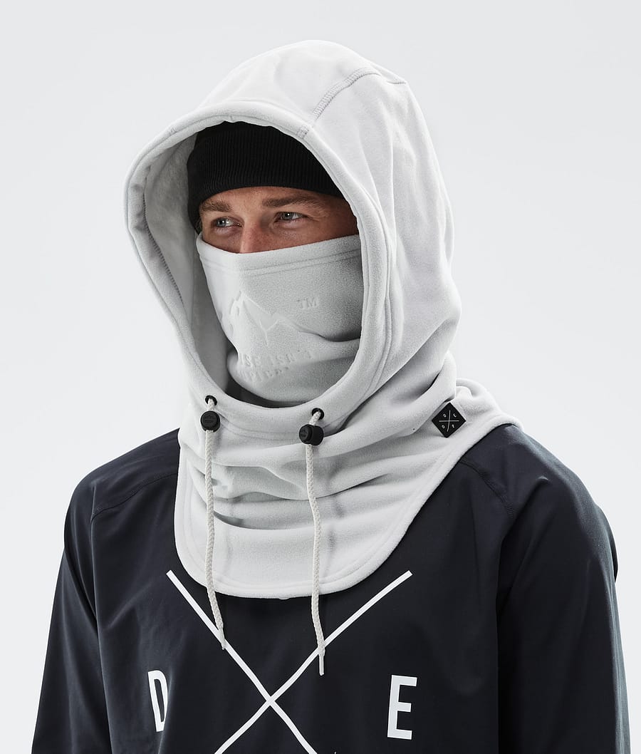 Dope Cozy Hood II Skimasken Damen Hellgrau | 016-WAGTZJ