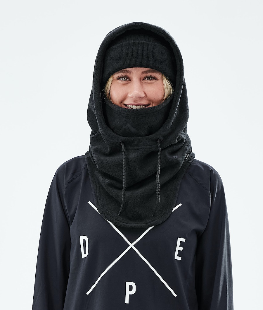 Dope Cozy Hood II Skimasken Damen Schwarz | 426-NXWOVK