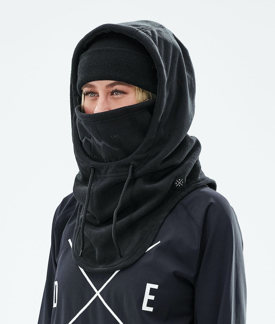 Dope Cozy Hood II Skimasken Damen Schwarz | 426-NXWOVK
