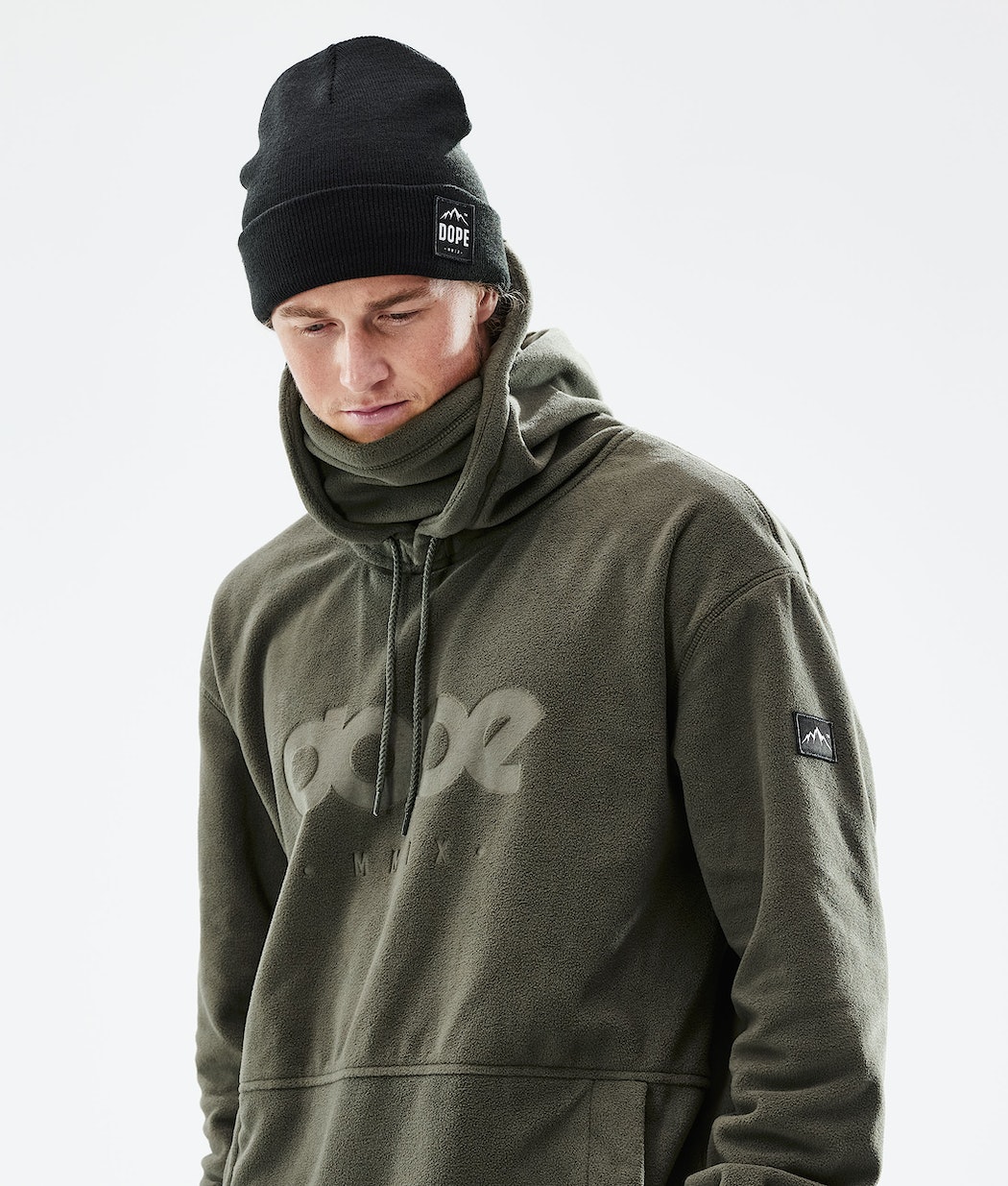 Dope Cozy II Hoodie Herren Olivgrün Grün | 439-ATDMYI