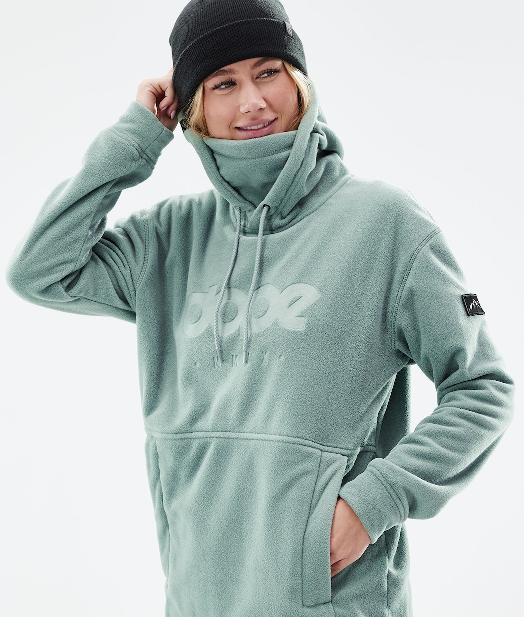 Dope Cozy II W Hoodie Damen Grün | 592-NIGJTE