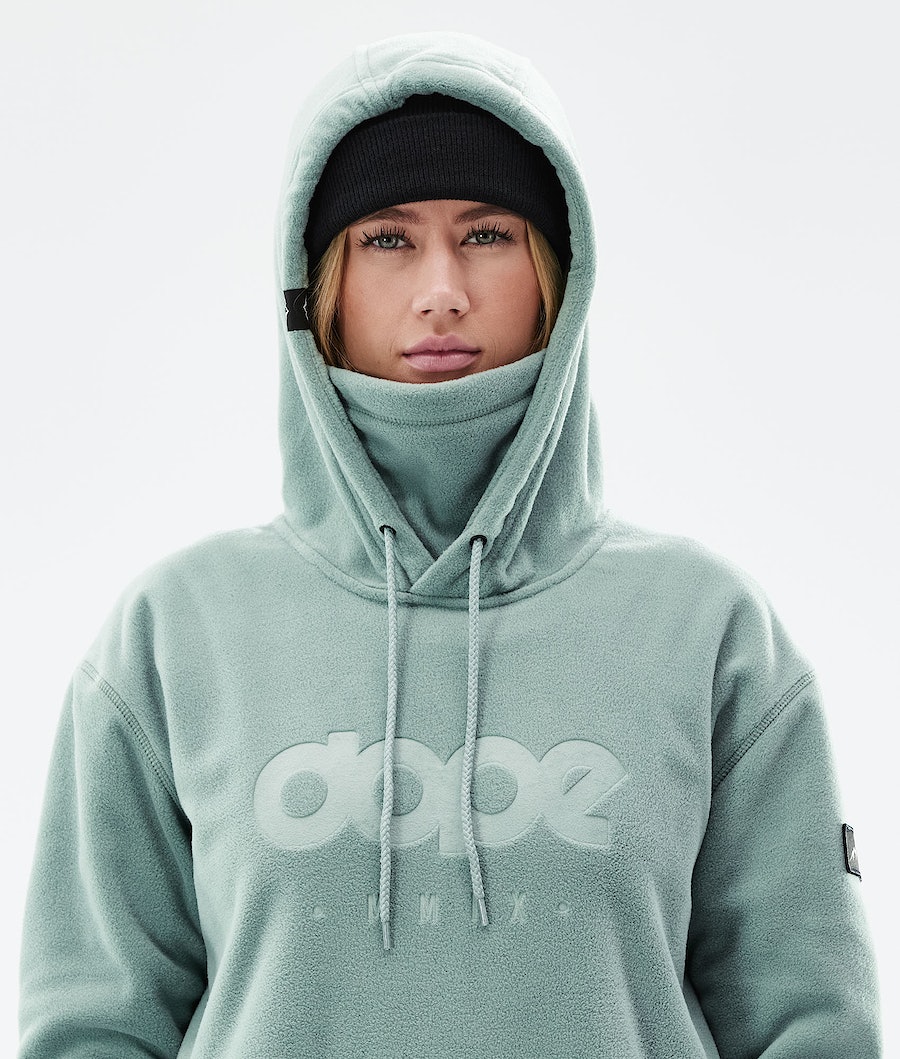 Dope Cozy II W Hoodie Damen Grün | 592-NIGJTE