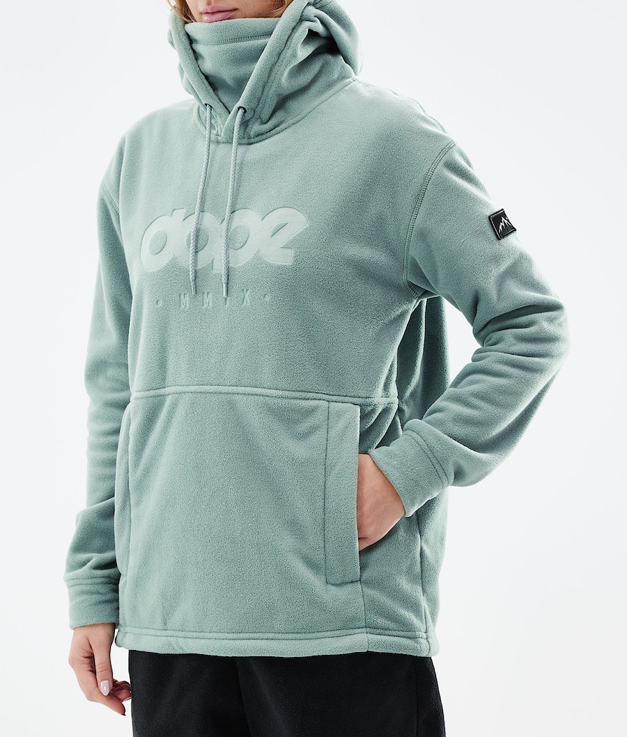 Dope Cozy II W Hoodie Damen Grün | 592-NIGJTE