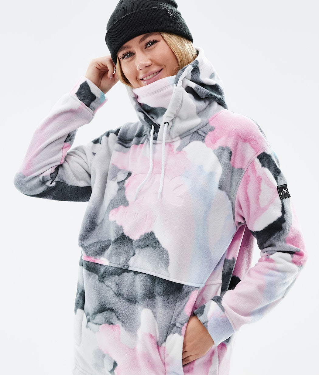 Dope Cozy II W Hoodie Damen Mehrfarbig Rosa | 527-XLIWPQ