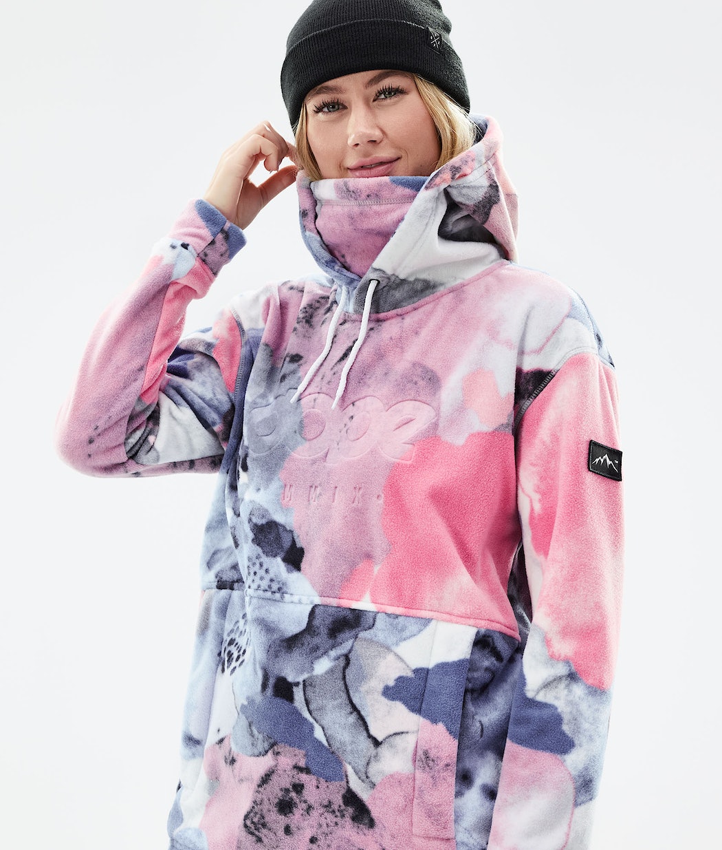 Dope Cozy II W Hoodie Damen Mehrfarbig Rosa | 768-ERDJTF