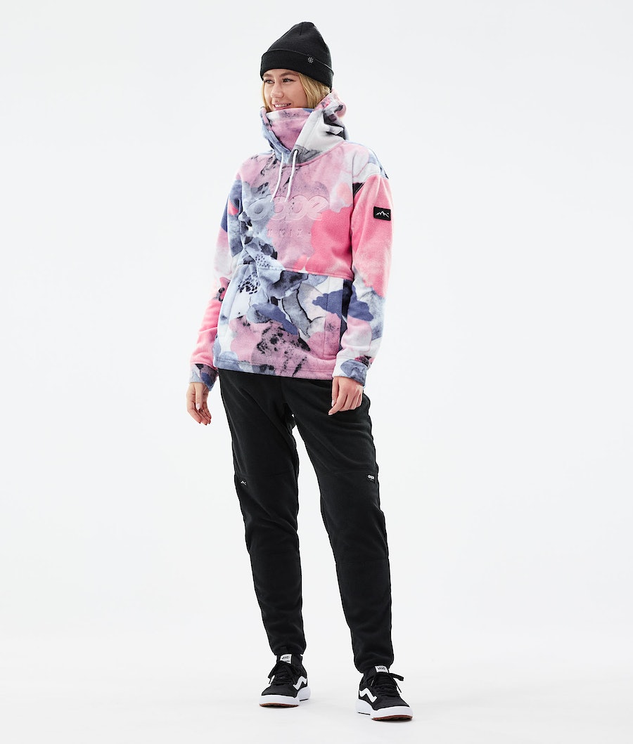 Dope Cozy II W Hoodie Damen Mehrfarbig Rosa | 768-ERDJTF
