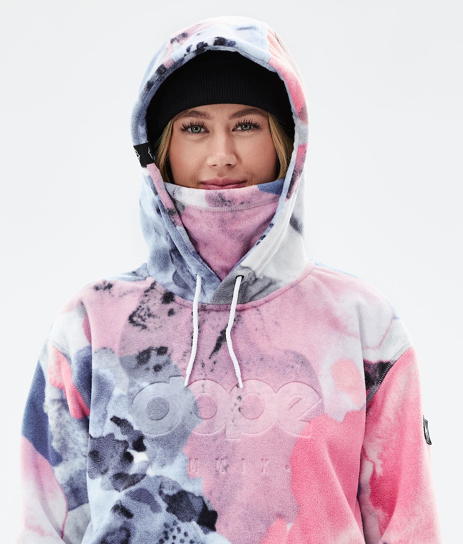 Dope Cozy II W Hoodie Damen Mehrfarbig Rosa | 768-ERDJTF