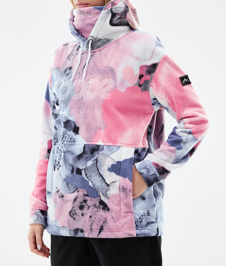 Dope Cozy II W Hoodie Damen Mehrfarbig Rosa | 768-ERDJTF
