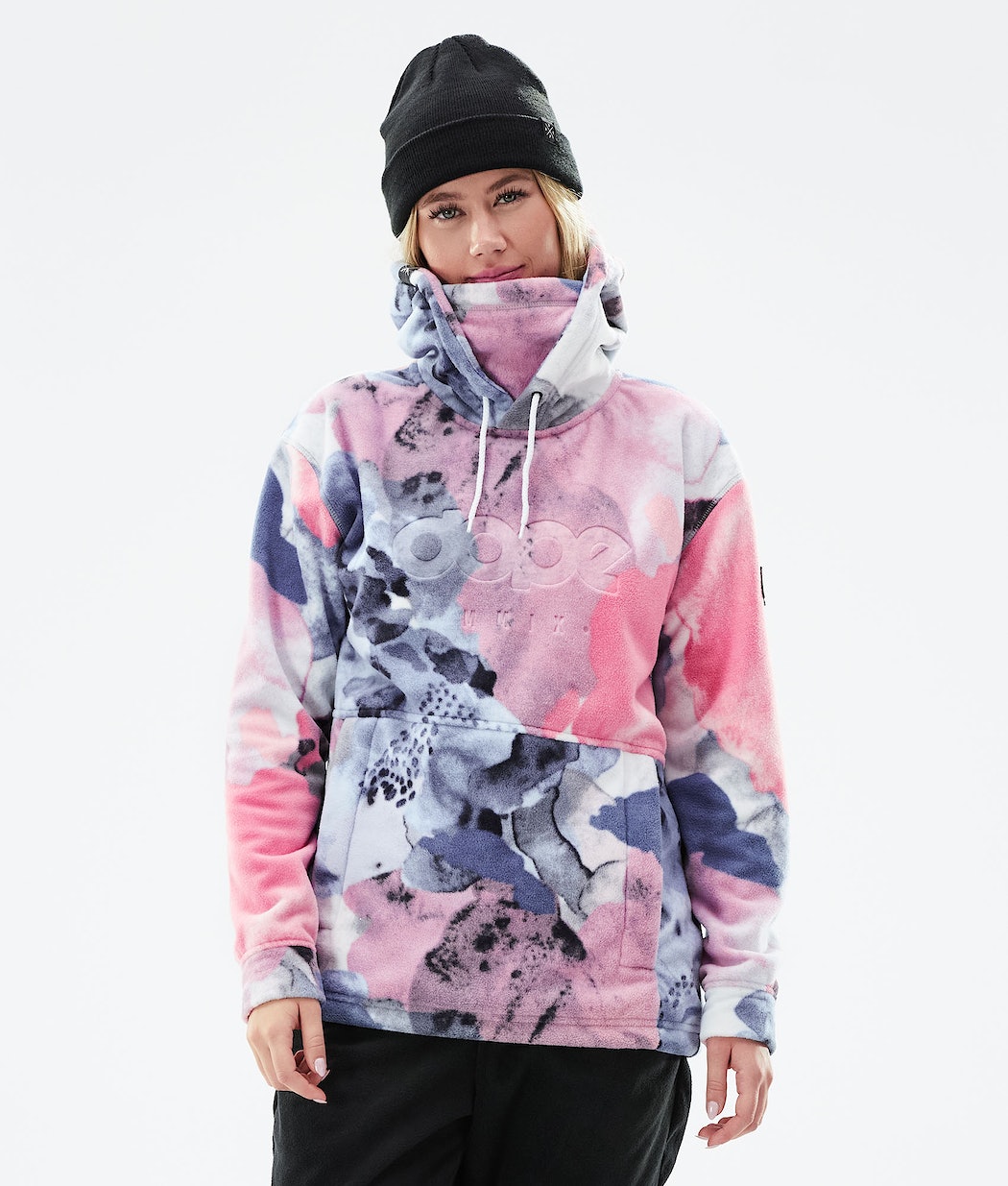 Dope Cozy II W Hoodie Damen Mehrfarbig Rosa | 768-ERDJTF