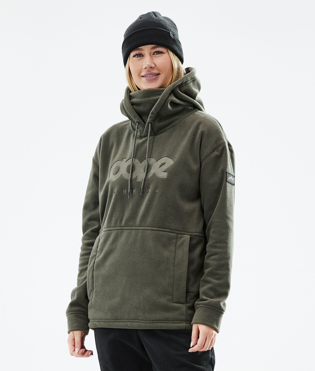 Dope Cozy II W Hoodie Damen Olivgrün Grün | 570-LPGMRT