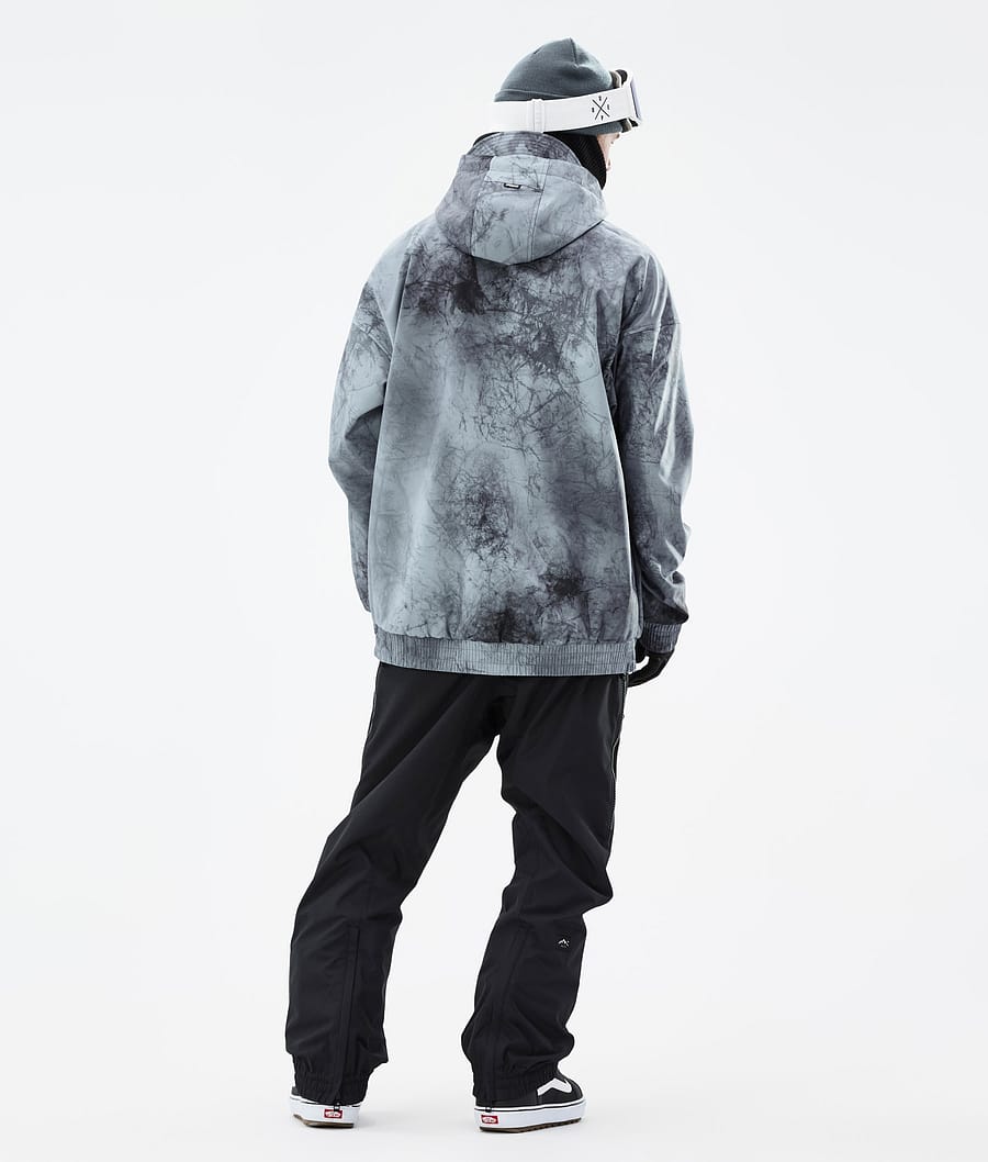 Dope Cyclone Snowboardjacke Herren Grau Blau Schwarz | 032-QJPIOF