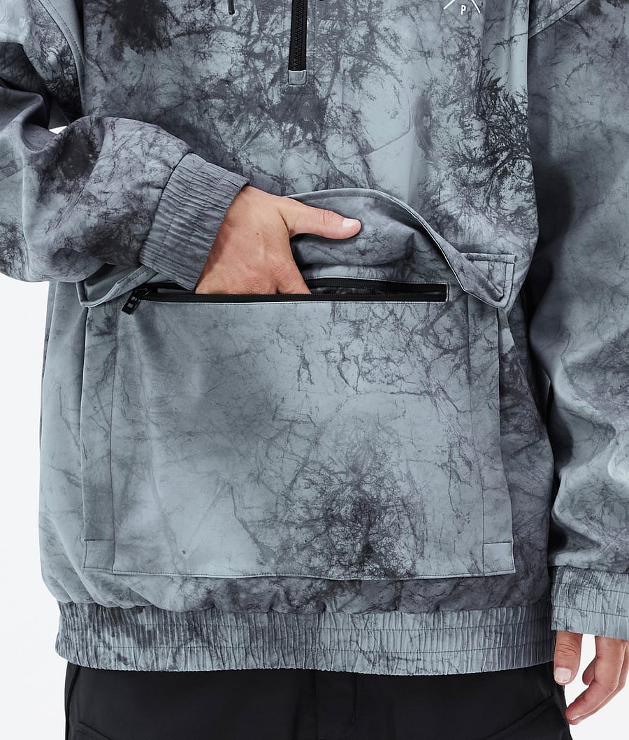 Dope Cyclone Snowboardjacke Herren Grau Blau Schwarz | 032-QJPIOF