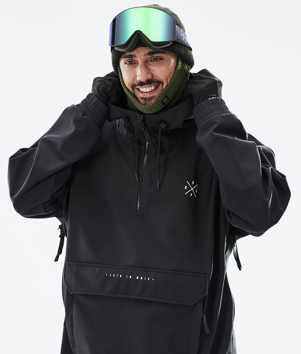 Dope Cyclone Snowboardjacke Herren Schwarz | 834-ITODFR