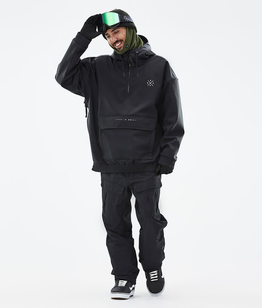 Dope Cyclone Snowboardjacke Herren Schwarz | 834-ITODFR