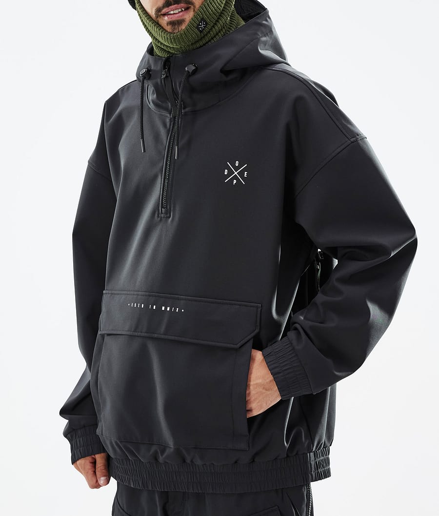 Dope Cyclone Snowboardjacke Herren Schwarz | 834-ITODFR