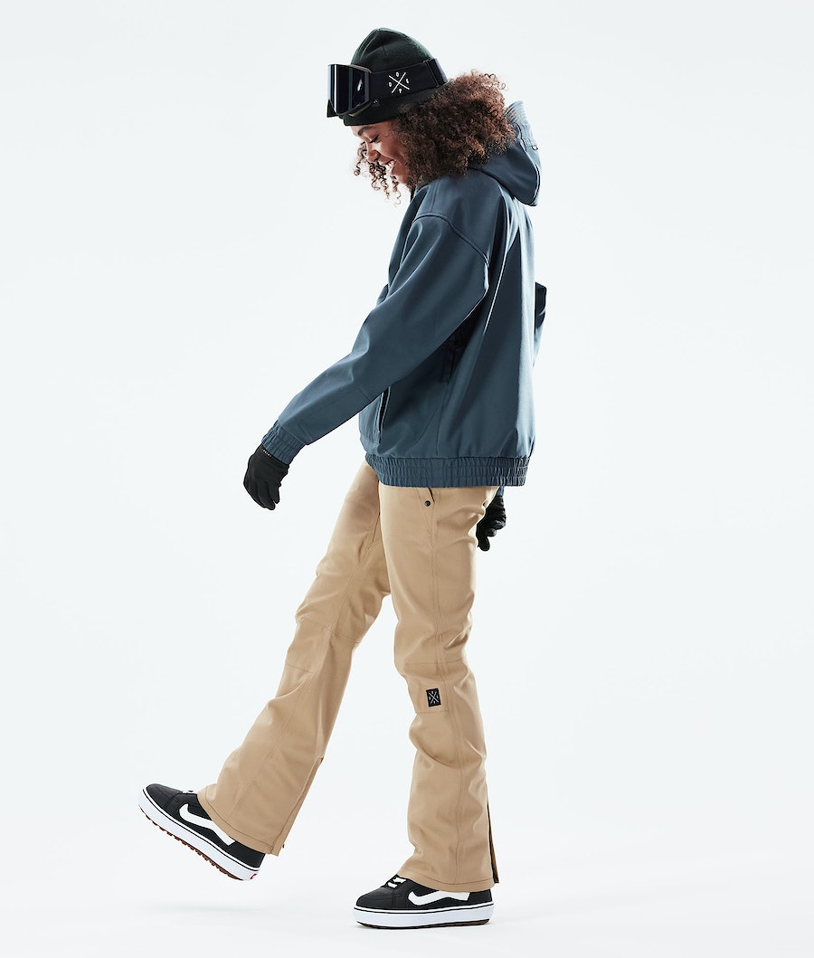Dope Cyclone W 2021 Snowboardjacke Damen Blau | 217-EXMIBH